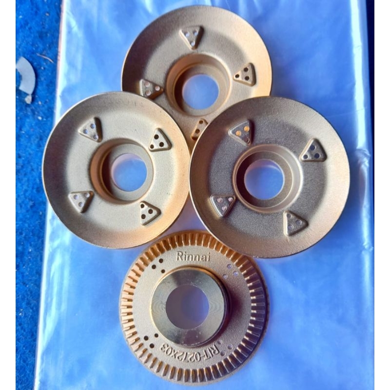 BURNER RINNAI KIRI KECIL ORIGINAL EMBOSS RINNAI