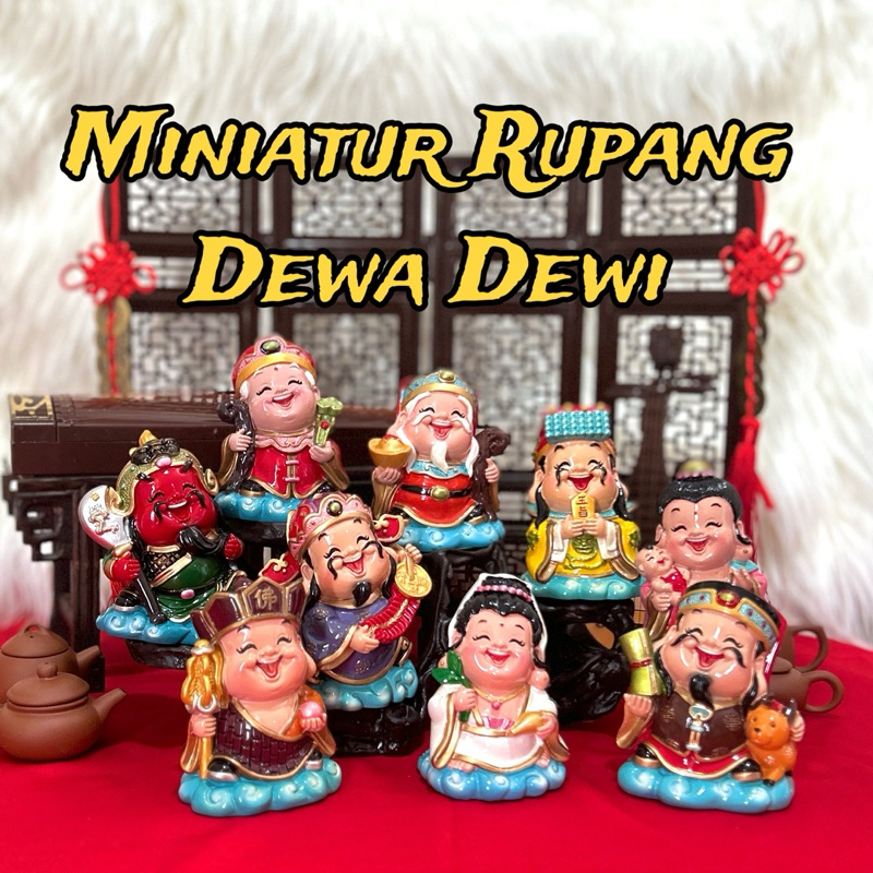 MINIATUR RUPANG DEWA DEWI