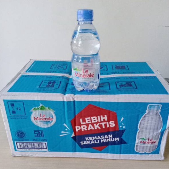 

[KODE SGP0P] AIR MINUM LE MINERALE AIR MINERALE 330ML DUS / LEMINERALE 330ML 1DUS ISI 24BTL