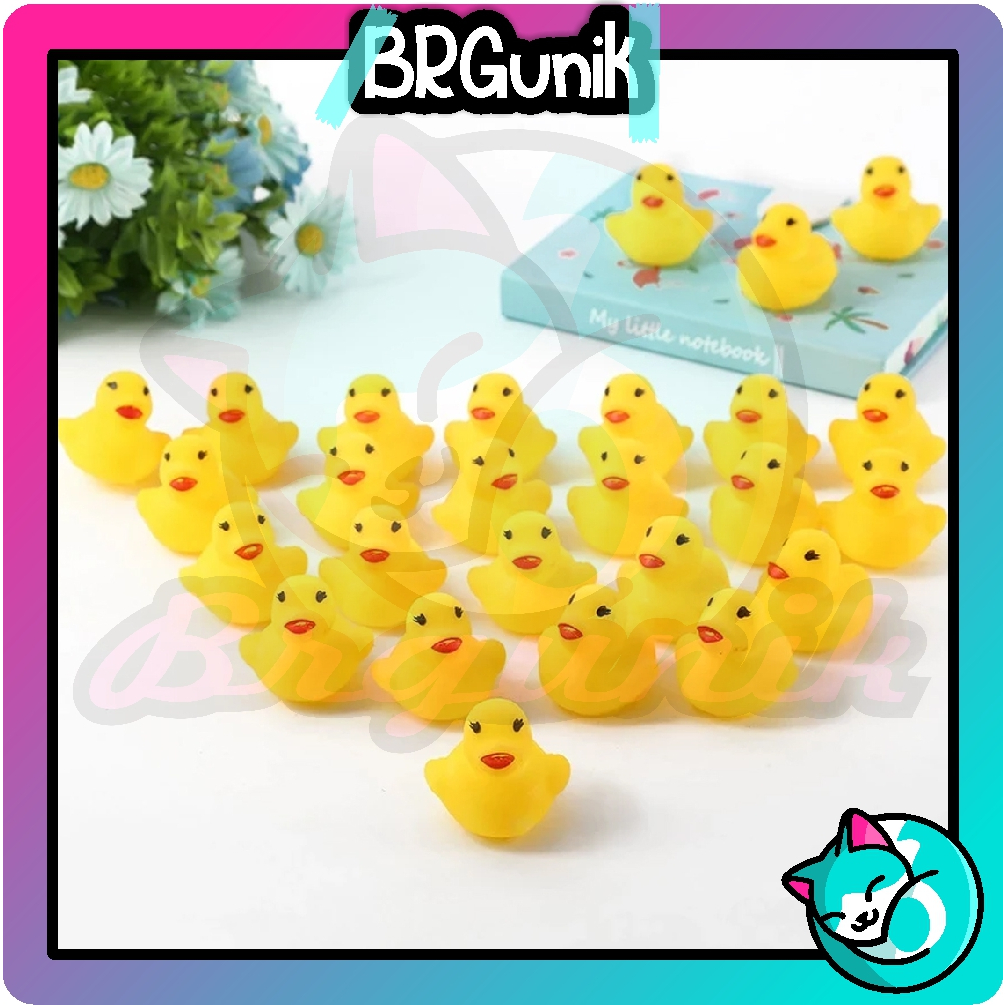 Brgunik Bebek Karet Mainan Mandi Anak / Mainan Edukasi Anak/ Mainan Bayi / Bath Toys T019