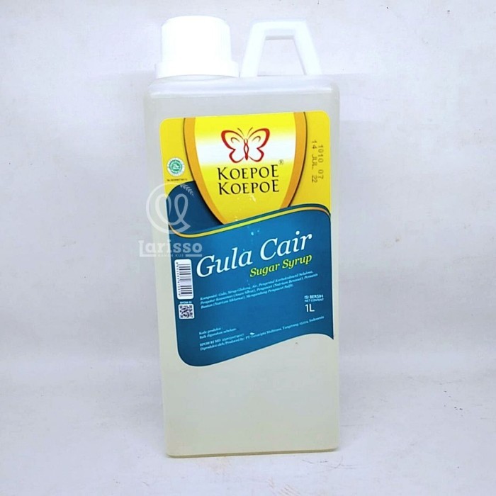 

[oddsolshop] pekanbaru/Koepoe Koepoe Gula Cair 1L / Sugar Syrup / Pemanis Minuman