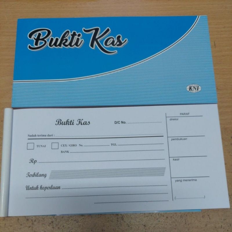 

Buku Bukti Kas KNI