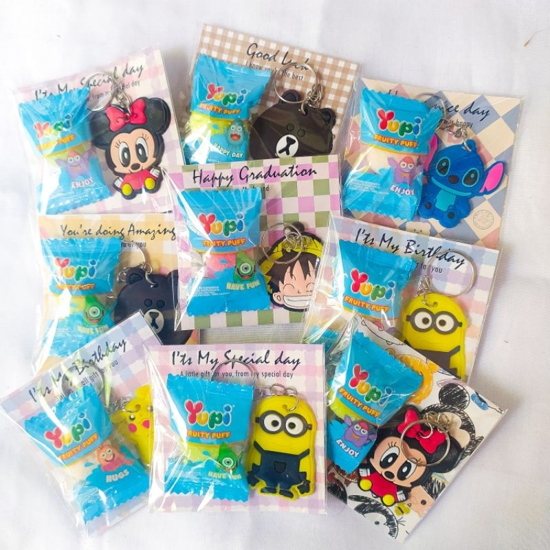 

Mini gift Freebies Souvenir Snack kado ultah wisudah murah