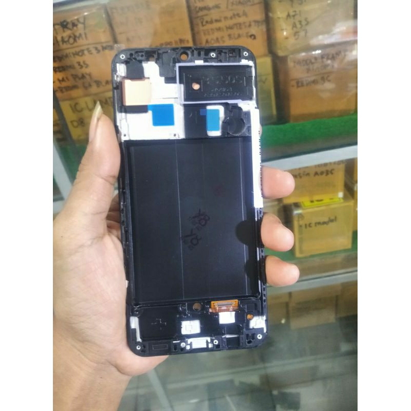lcd samsung a50 oled fullframe fingerprint on
