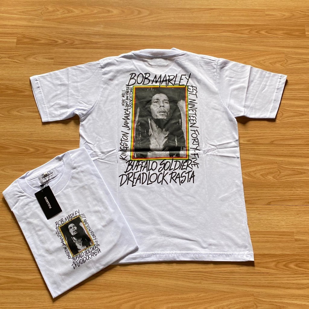 KAOS PULL AND BEAR BOB MARLEY PREMIUM