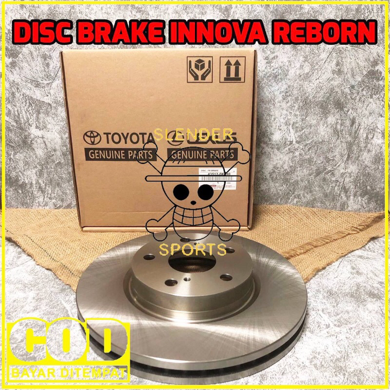 DISC BRAKE INNOVA REBORN - PIRINGAN CAKRAM DEPAN TOYOTA INNOVA REBORN