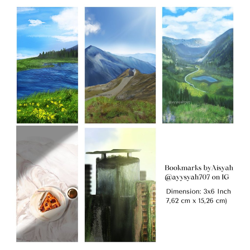 

Bookmark Prints by Aisyah Bookmark lucu Pembatas Buku Murah