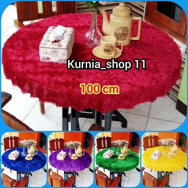 Taplak Meja Bulat Jumbo uk diameter 100 cm Taplak Meja Lingkaran  Taplak Meja Makan Jumbo  Taplak Me