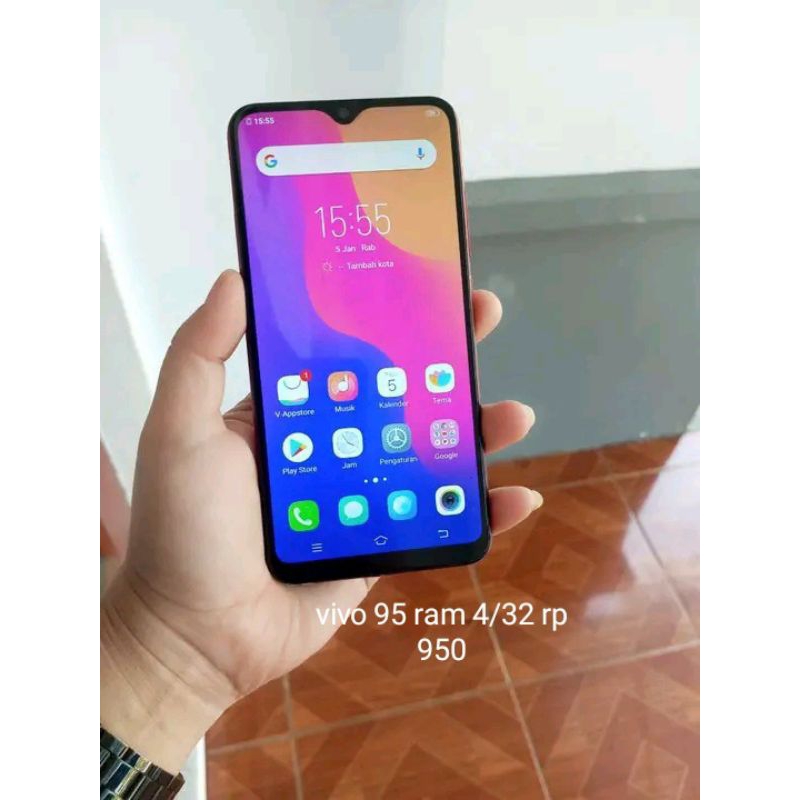 hp vivo y95 seken termurah ram 4/32