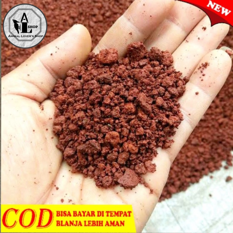 Pasir malang Merah 1kg pasir Aquarium Aquaspace