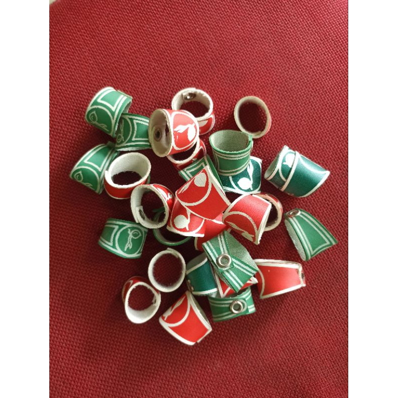 ring kacu / ring pramuka merah dan hijau