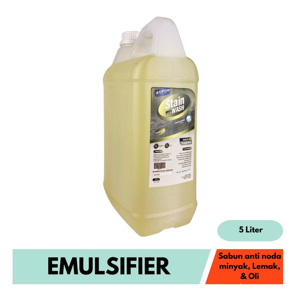 EMULSIFIER Sabun Cuci Laundry - Anti Noda Minyak Lemak Oli