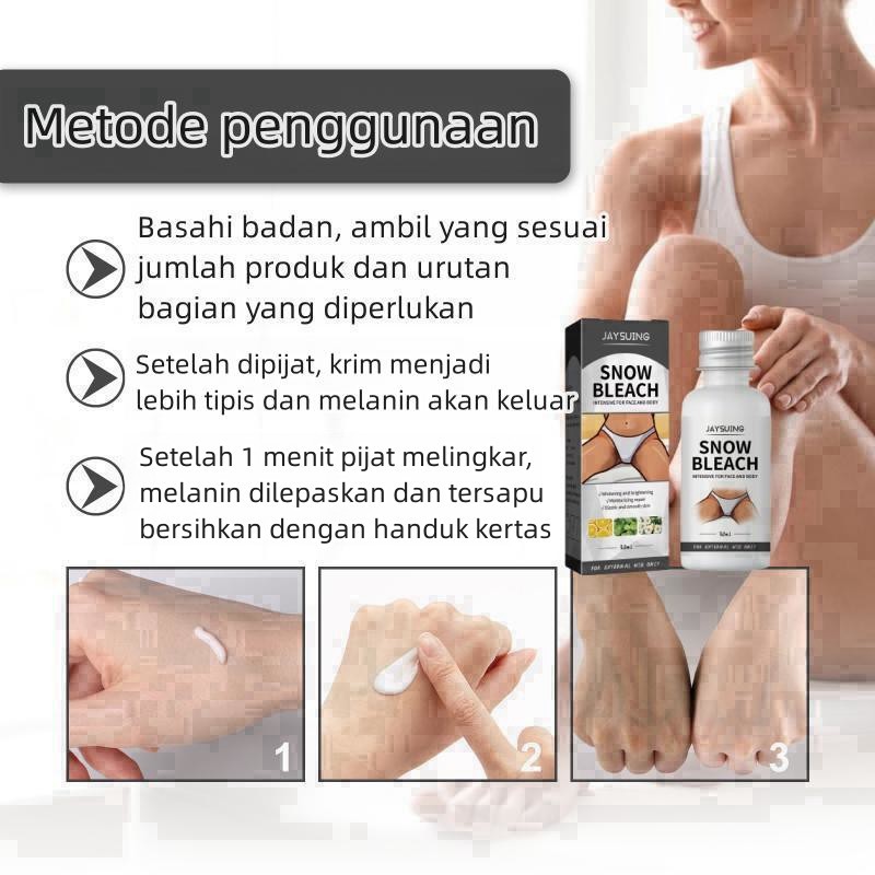 Pemutih ketiak Pemutih selangkangan dan miss v Whitening Cream Underarm Cream pemutih leher memutihkan selangkangan hitam