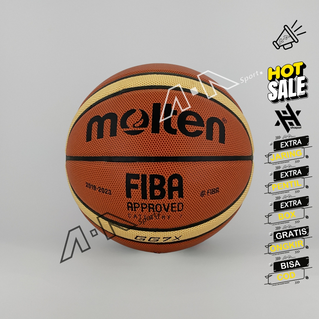 MOLTEN Bola basket MOLTEN GG7X ORIGINAL TRAINING bola basket size 7