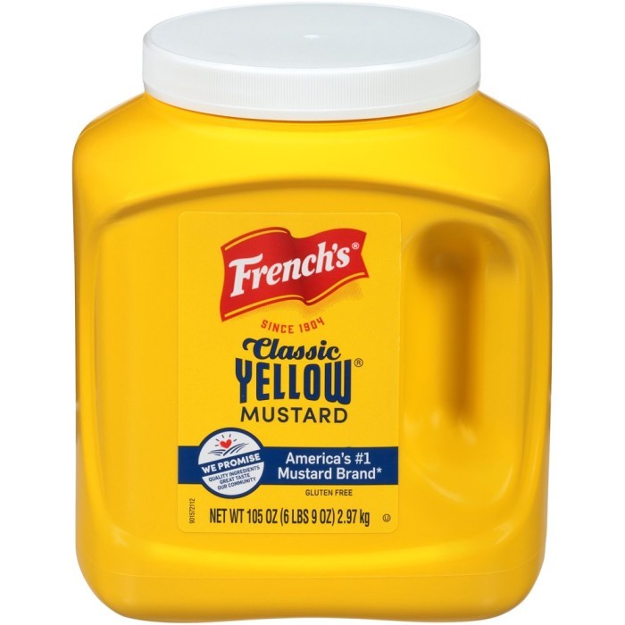 

French Classic Yellow Mustard 2,97 Kg 105 Oz