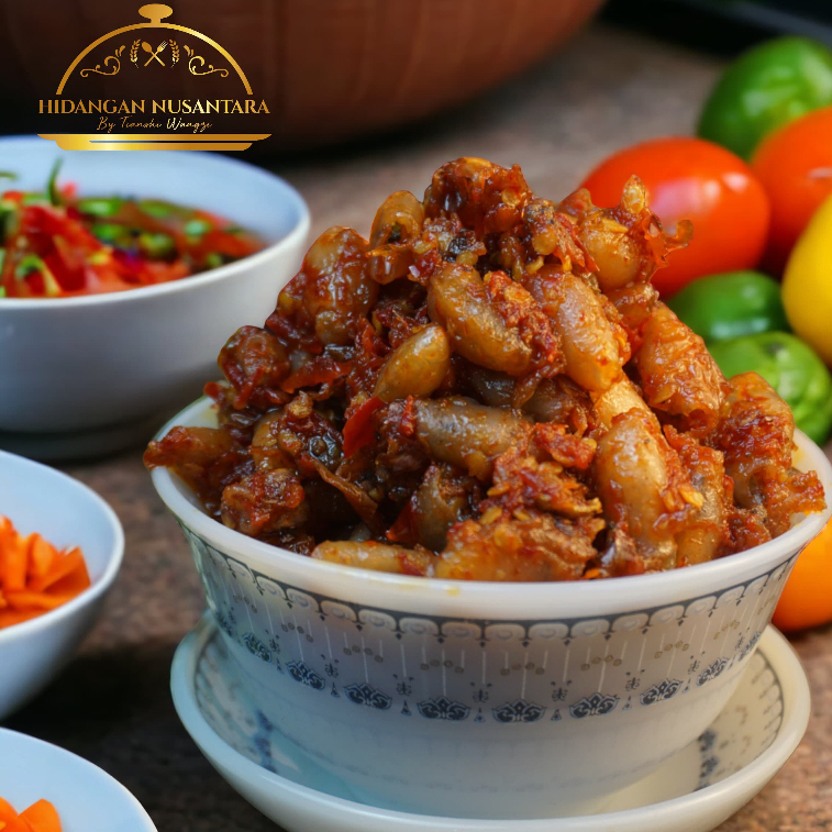 

Baby Cumi Balado Premium 100-120gr Oleh Oleh Sambal Lauk Sambel