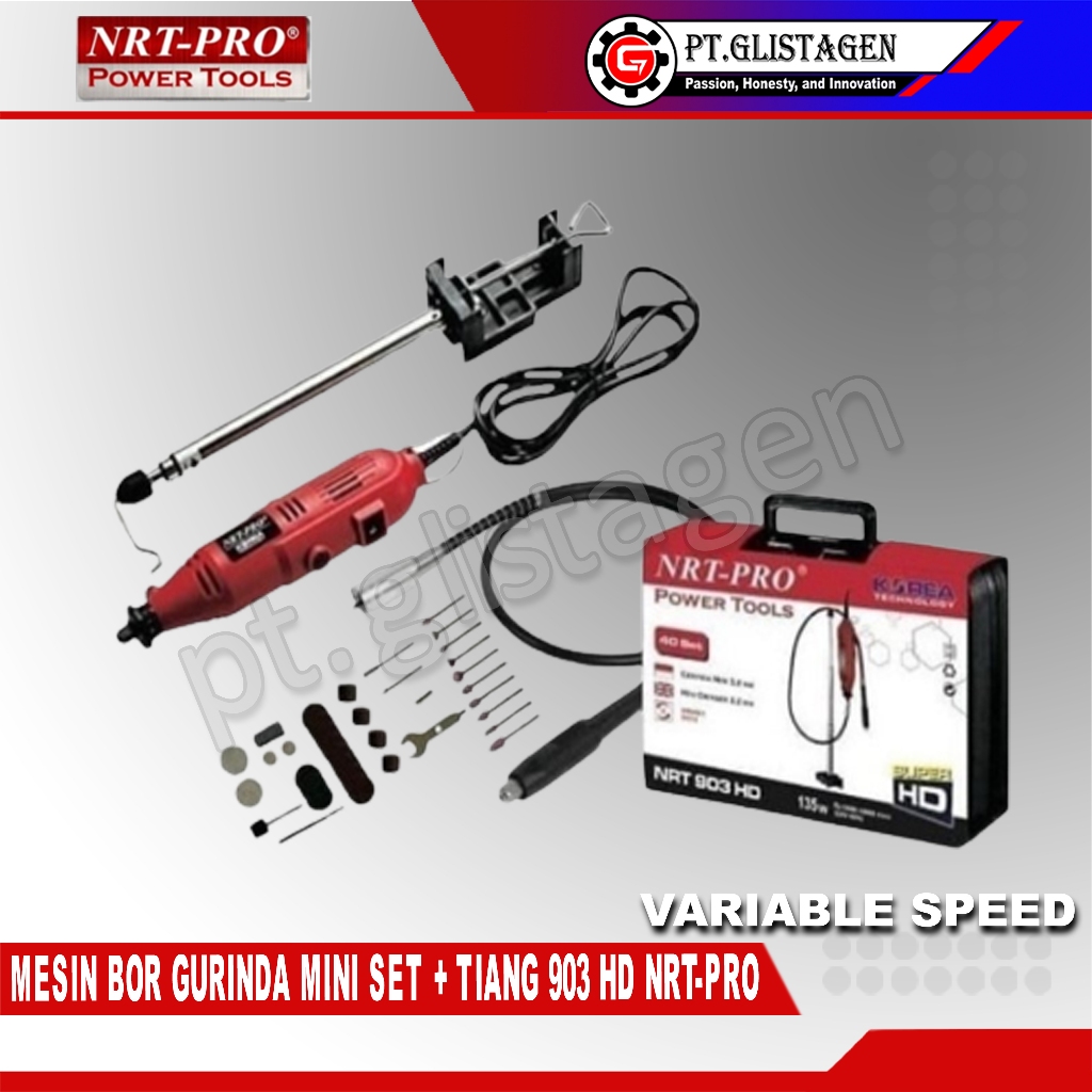 Mesin Gerinda Mini NRT Pro 903HD - Alat Gerinda Bor Tuner