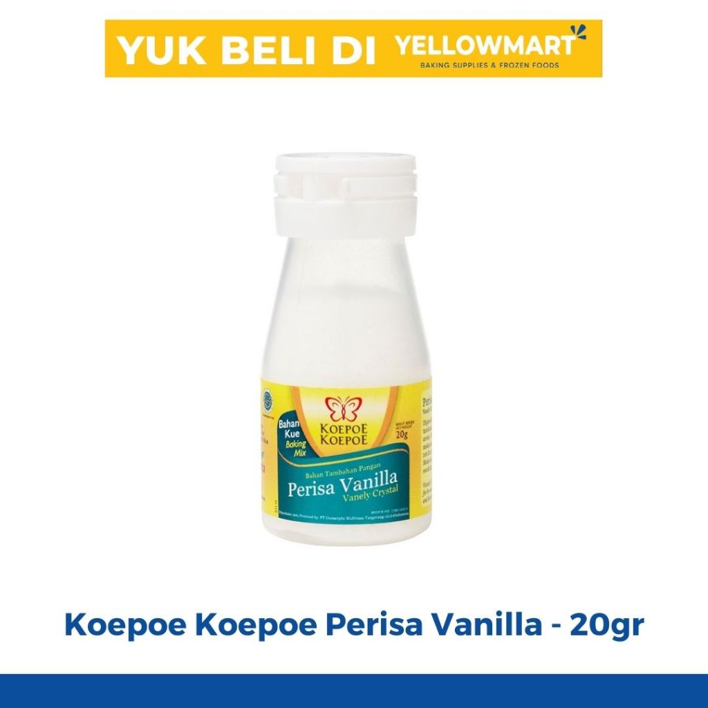 

Koepoe Koepoe Perisa Vanila Vaneli Bubuk - 20gr