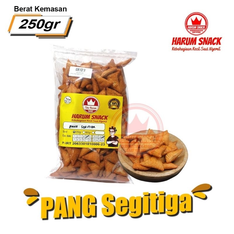 

PANG SEGITIGA 250 Gram [Harum Snack Official]