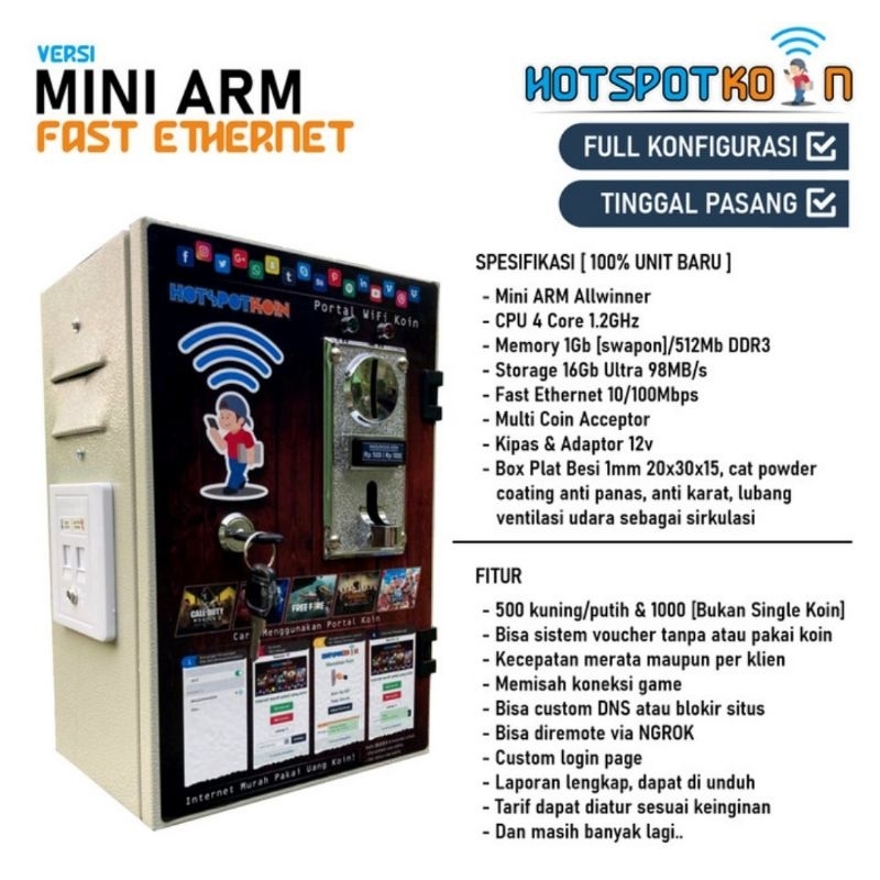 BOX HOTSPOT WIFI KOIN