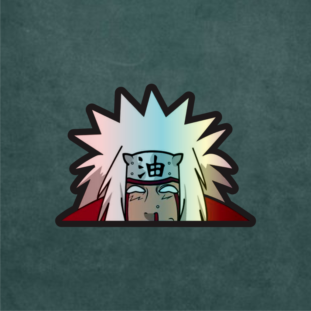 

Stiker Anime Hologram Jiraya Naruto Case Hp dan Laptop 7 Cm