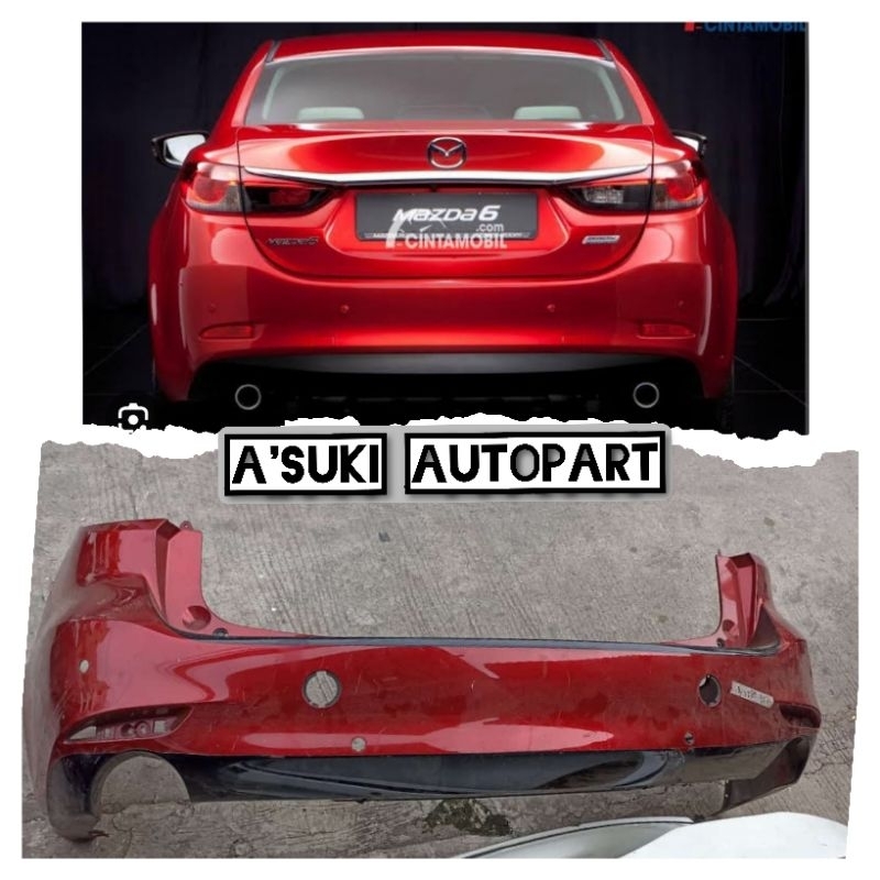 bemper bumper depan mazda 6 original 2017