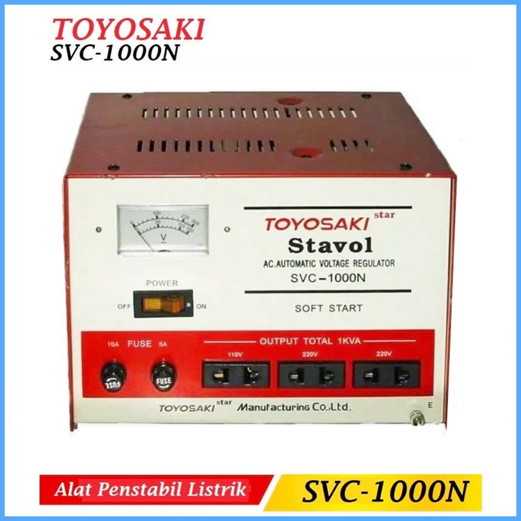 Stabilizer Toyosaki 1000 watt SVC-1000N