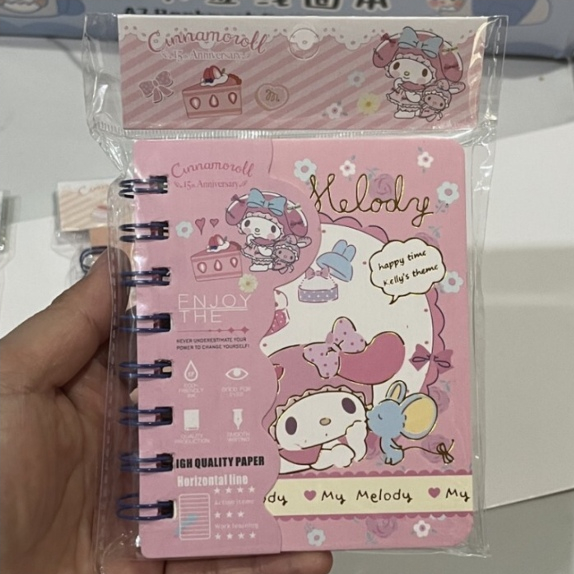 

note book lucu motif sanrio