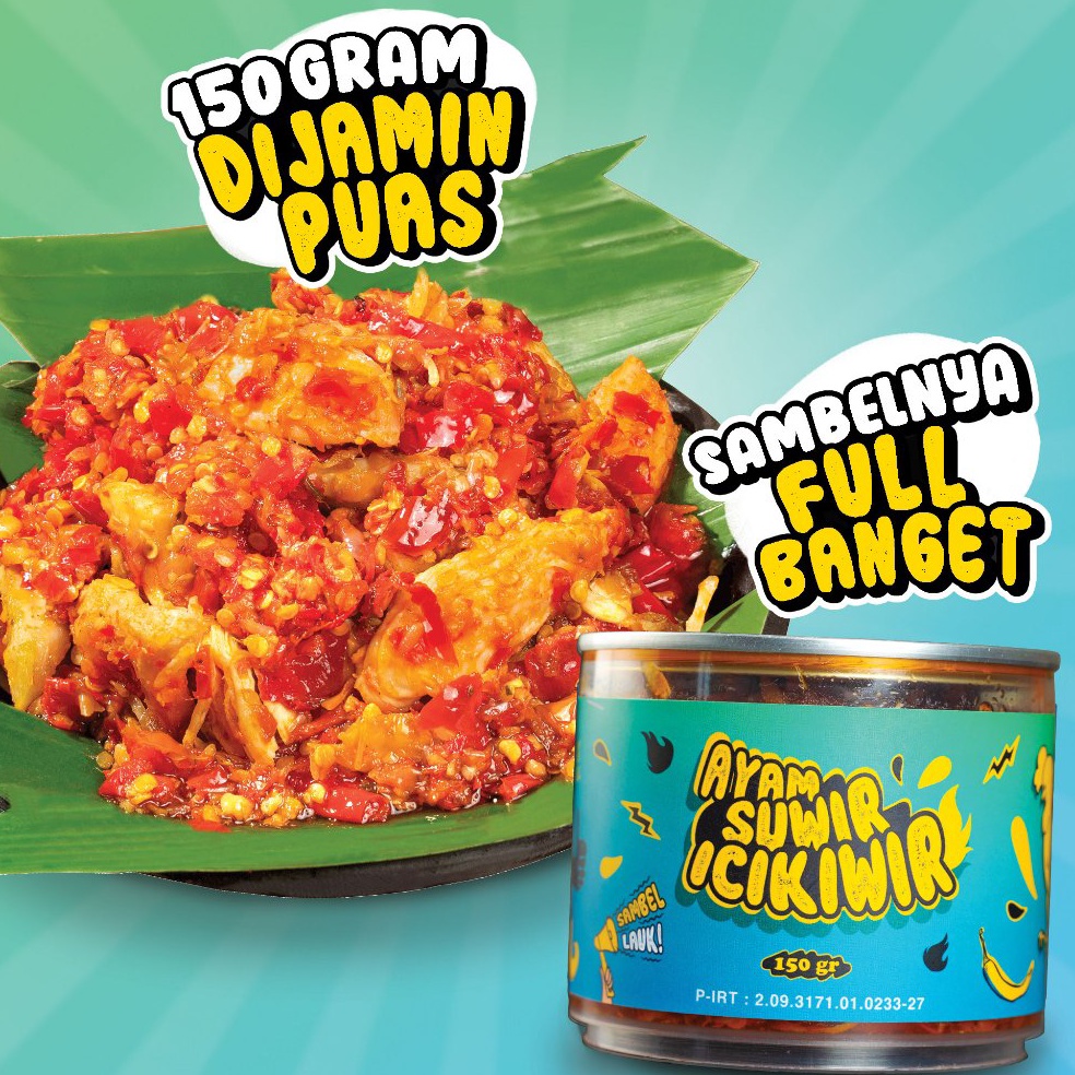 

M0del T3rkini Eatsambel - Ayam Suwir Icikiwir Cuci_Gudang