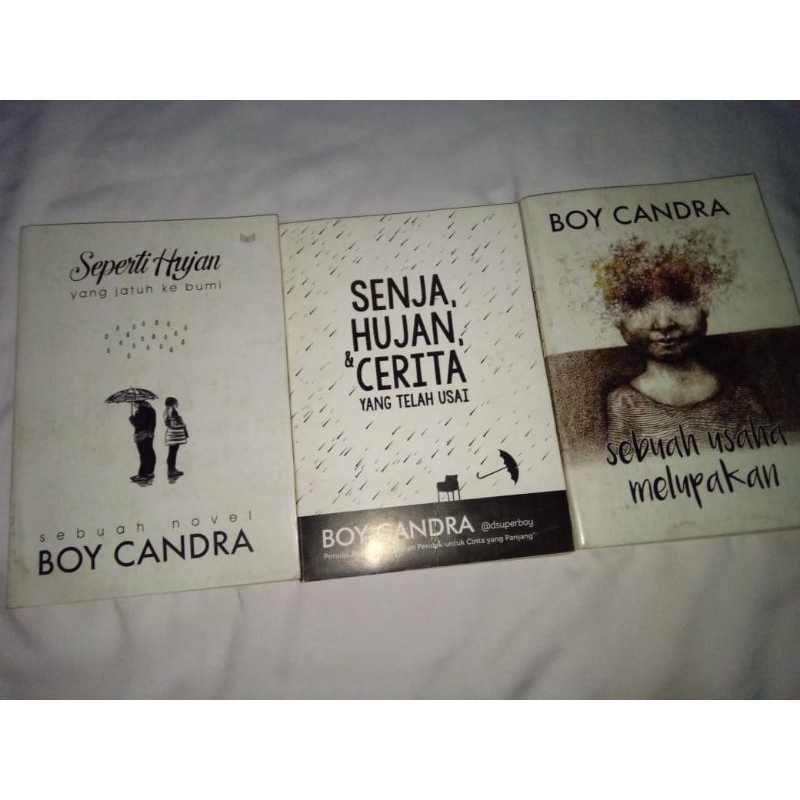 

Novel Boy Candra 1 Paket 3 buku