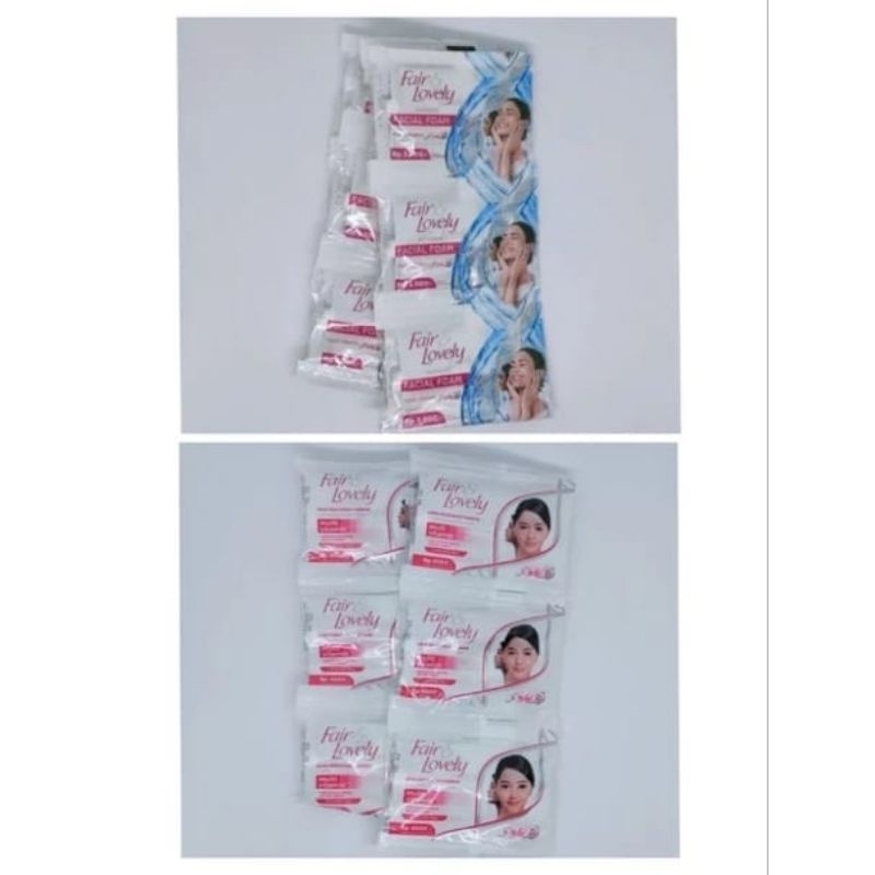 FAIR LOVELY CREAM SACHET 1(RENTENG ISI 12SACHET)