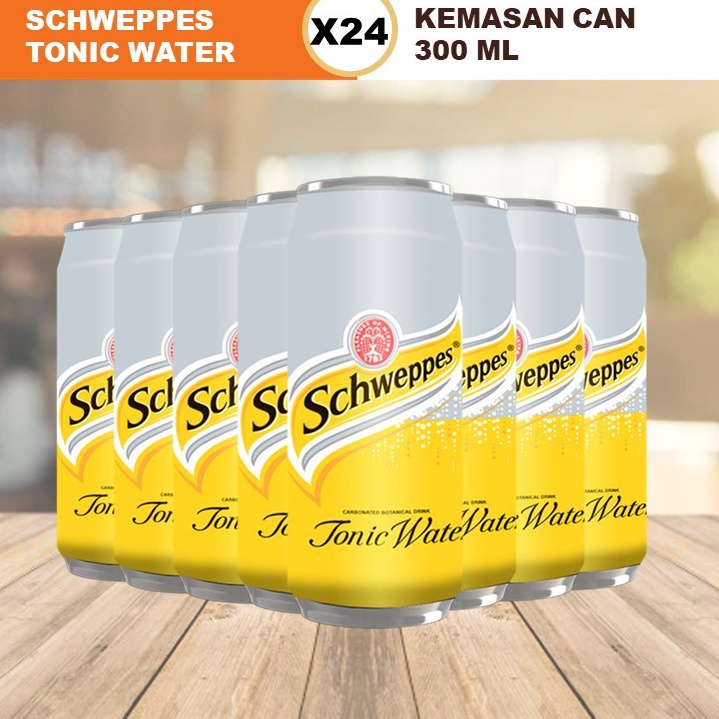 

[KODE E9S0P] Schweppes Tonic water perkarton isi 24 x 250ml