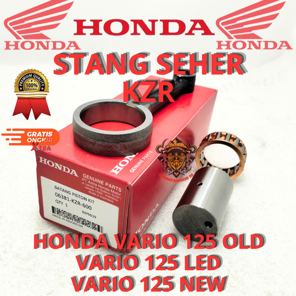 STANG SEHER VARIO 125 KZR STANG PISTON VARIO 125 OLD ,VARIO 125 LED ,VARIO 125 NEW ASLI ORIGINAL HON