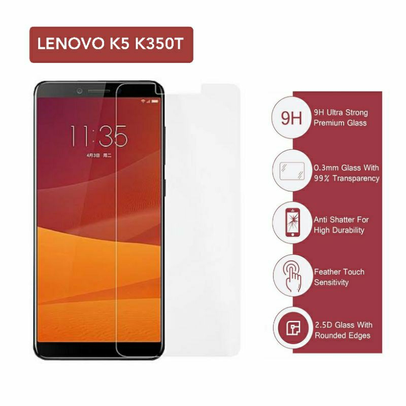 Tempered Glass Lenovo K5 K350T