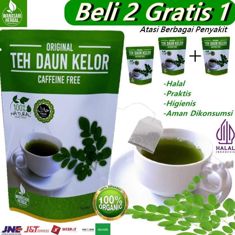 

9I90 TEH Herbal Daun Kelor 50gr Daun Kelor / Moringa / Rempah / JSR 100% PREMIUM QUALITY Obat Kanker Asma TEH CELUP DAUN KELOR : 100% Organik Anti-Kanker, Diabetes, Tingkatkan Imunitas dan Kekebalan Tubuh Suplemen Herbal Kesehatan Obat Kolesterol dan asa