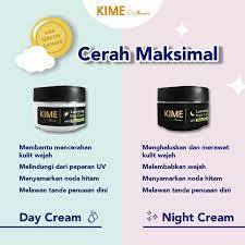 PAKET KRIM SIANG MALAM KIME SKINCARE ORI DAN SUDAH BPOM