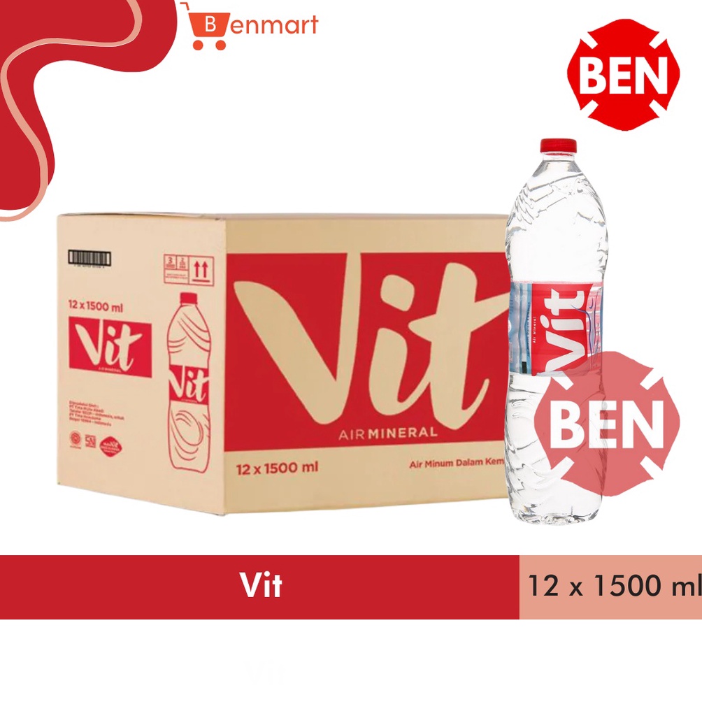 

Vit Botol 1500 ml 1500ml Dus isi 12 Botol - Dus 1,5 Liter 1,5L Air Besar 38