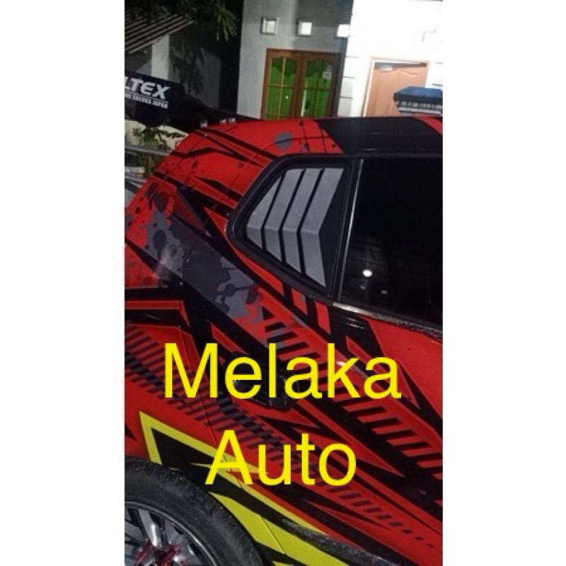 Agya Ayla cover back side window 2013-2024