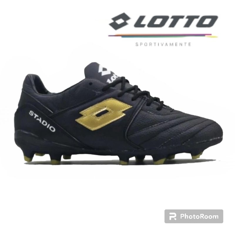 Sepatu bola kulit lotto stadio berkualitas