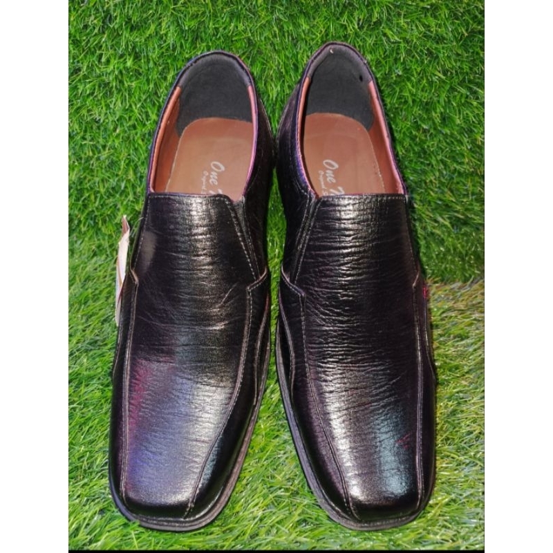 sepatu kulit pria one maxx