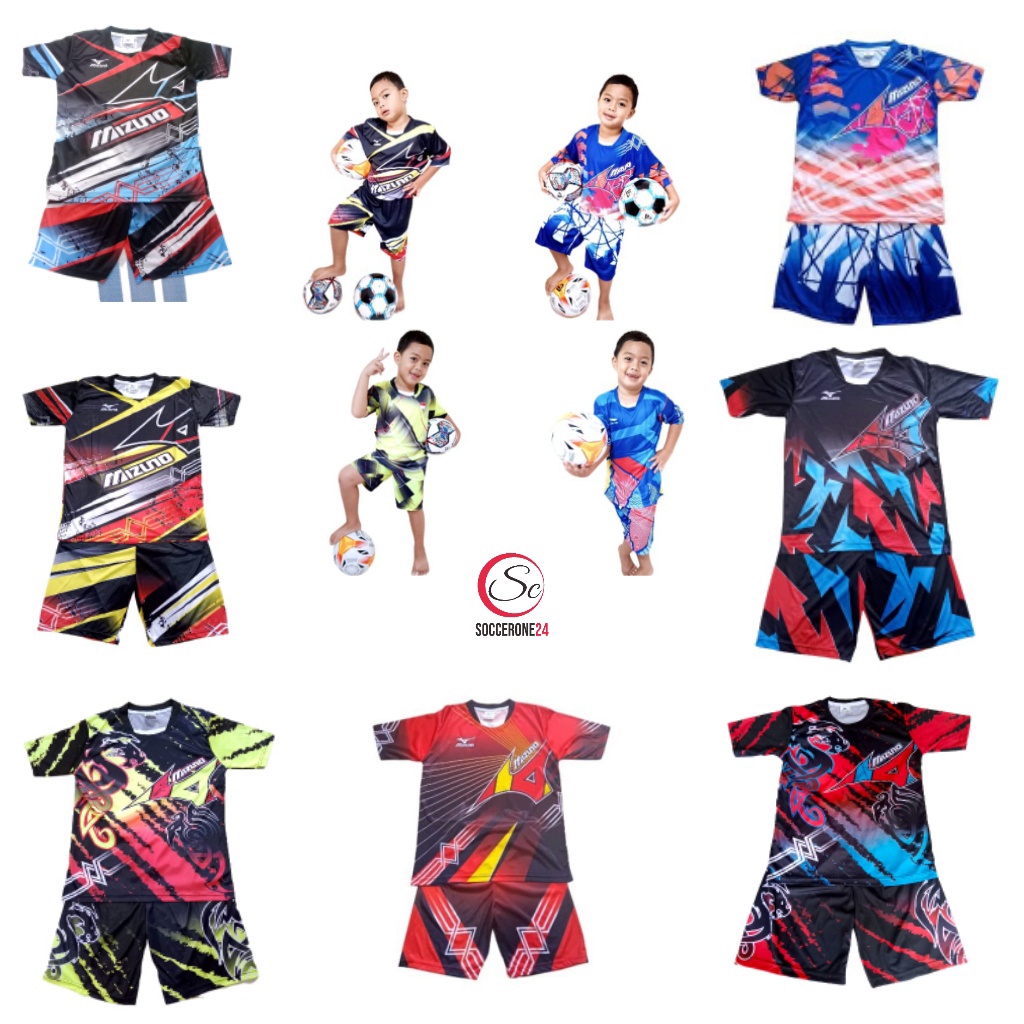 ✨Original✨ Baju Voli anak Kids FULL PRINTING grosir