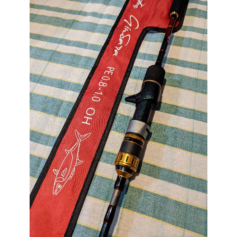 Joran Rod Jigging Relix Nusantara Gindara OH PE 0.8