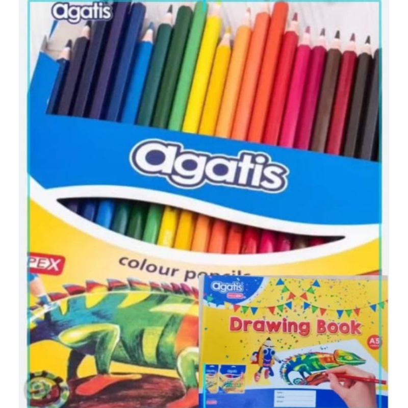 

Pensil warna Agatis neo pex 24 warna