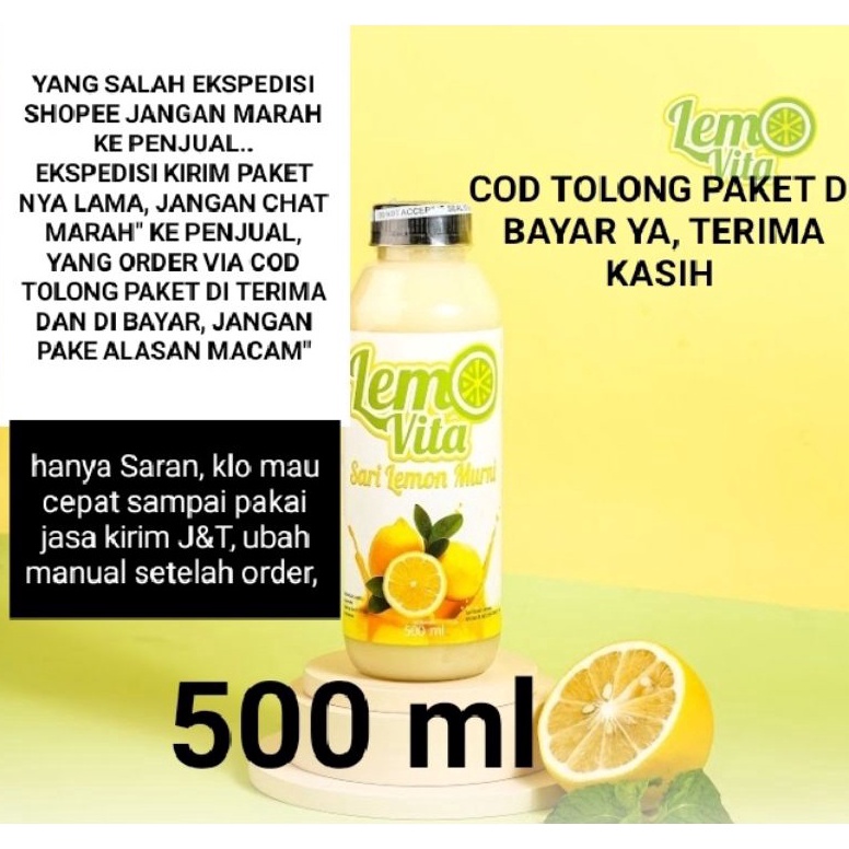 

↔ Sari lemon fresh Lemovita 500ml jus diet detoks alami 79