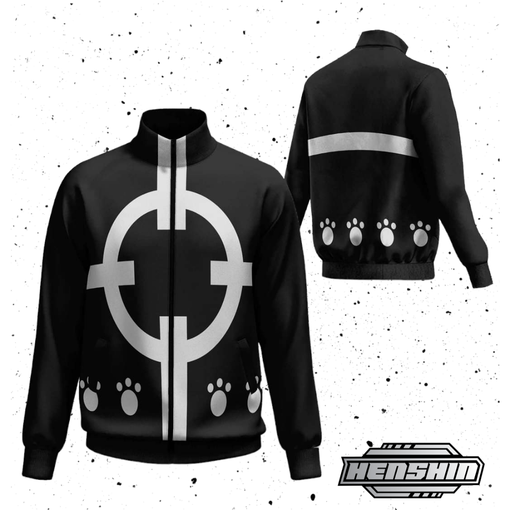 Jaket Turtle Neck Anime One Piece Kuma