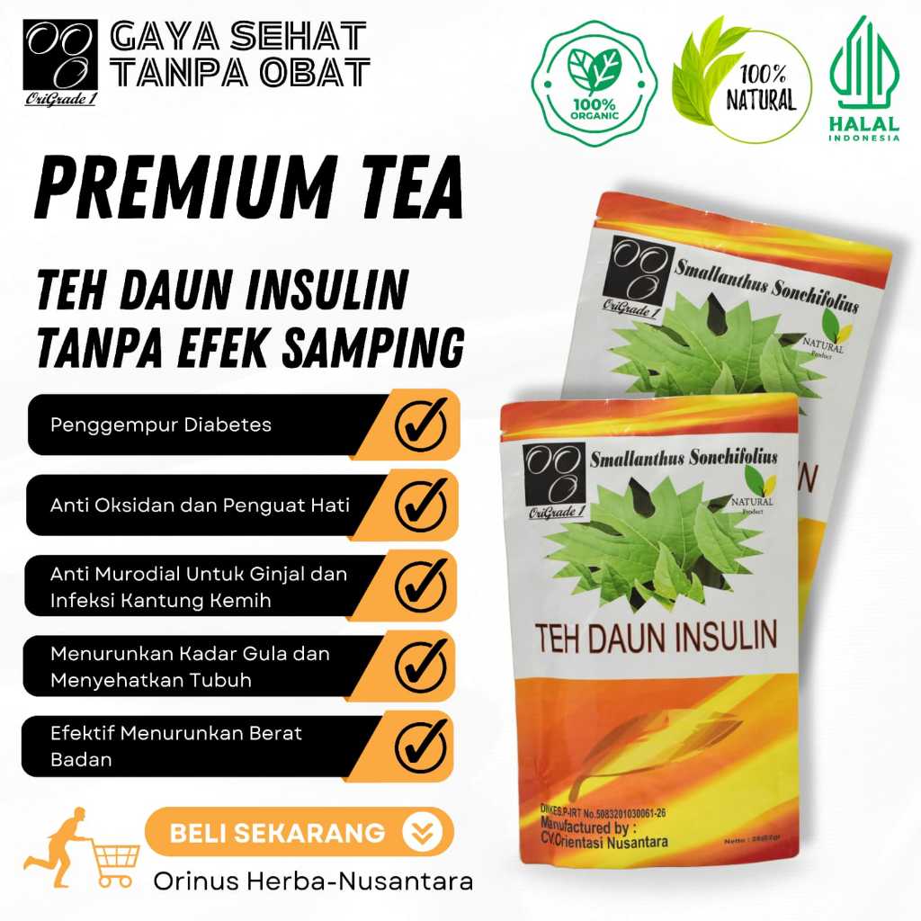 

TEH DAUN INSULIN | Mengatasi Masalah DIabates