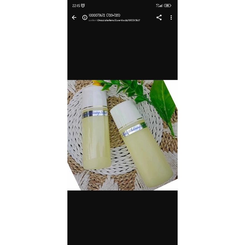 lotion pemutih anggur