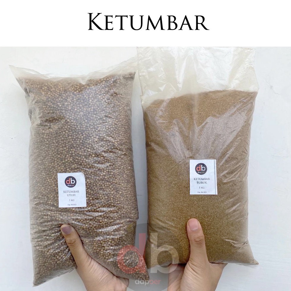 

L44ris Corriander | Ketumbar Hitam | Ketumbar Bubuk 1kg Limited