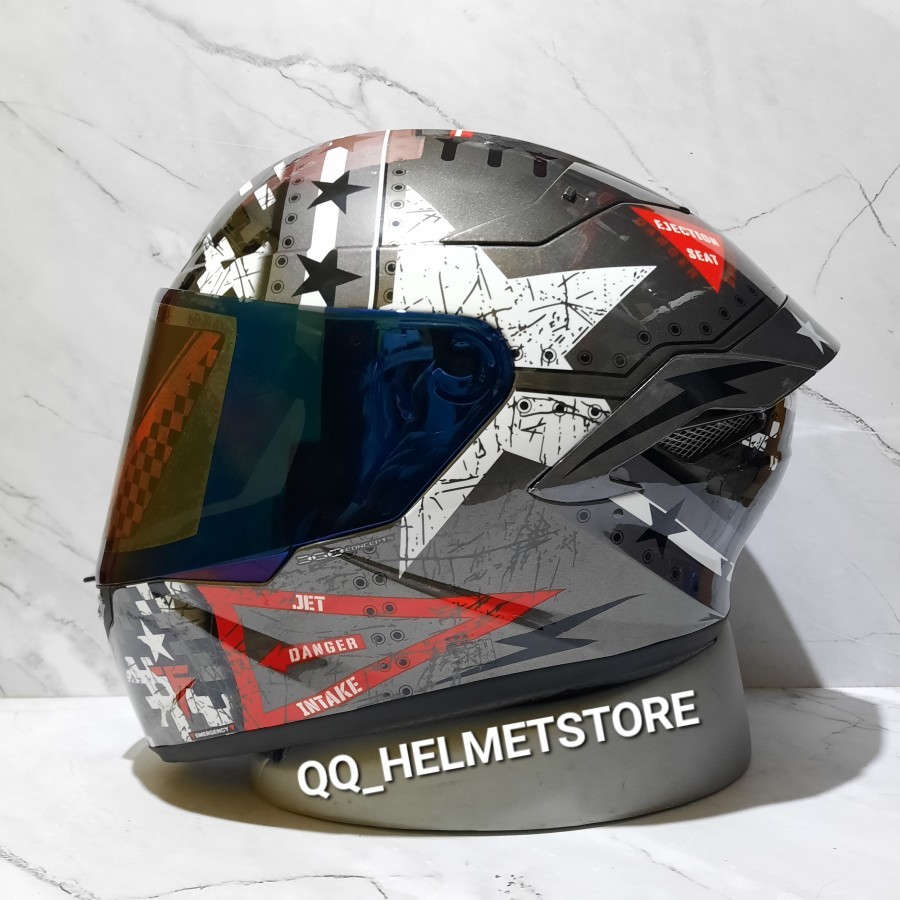 HELM FULL FACE KBR TTC STARLIFE ORIGINAL