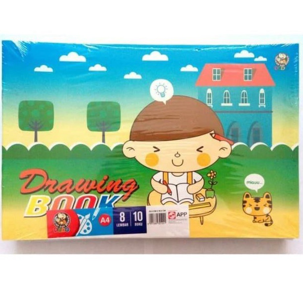 

[✥G4$] BUKU GAMBAR A4 DODO [PACK -10 BUKU] / DRAWING BOOK MOTIF FANCY Product Terkece